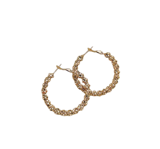 18K Gold plated Hoop Earrings